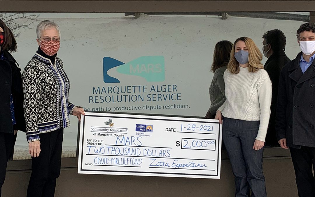 Over $35,000 in COVID-19 Relief Grants Announced for Marquette County Nonprofits